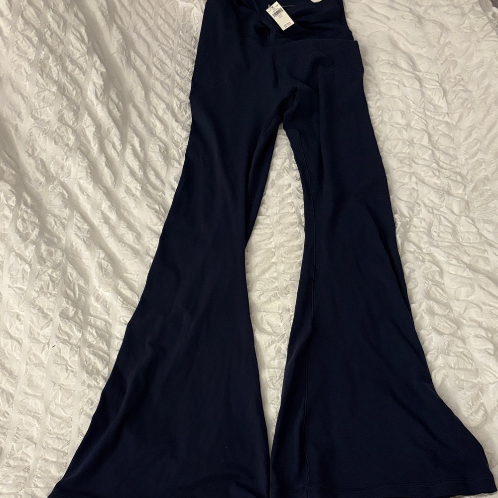 Navy aerie Flared Pants